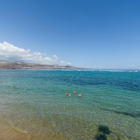 شقة Beachfront In Palmas By Canteras لاس بالماس دي غران كاناريا